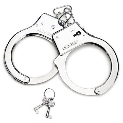 Metal Bondage Handcuffs with Plush Lining (Wholesale)