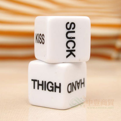 English Couple's Action Dice Set